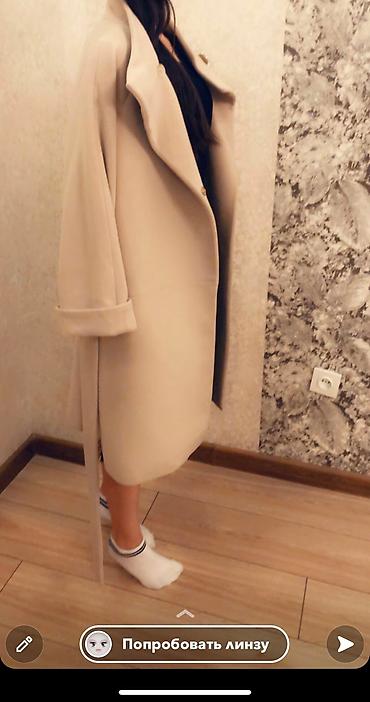 Пальто: Каракуль молодая с норкой молочная кашемировая пальто и пальто чёрная at lalafo.kg — 7 Пальто: Каракуль молодая с норкой молочная кашемировая пальто и пальто чёрная — 7