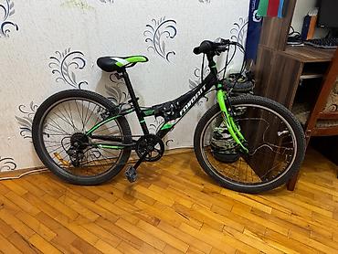 Velosipedlər: Ela veziyyetde 24luk velosiped satilir.yeni kimidir.cox az surulib — 2