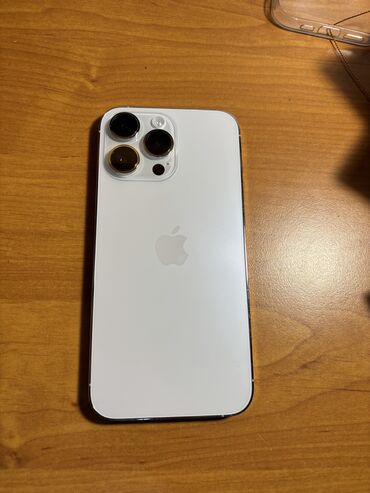айыон 14 про: IPhone 14 Pro Max, Колдонулган, 256 ГБ, Ак, Коргоочу айнек, Каптама, 87 %