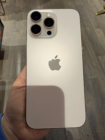 Apple iPhone: IPhone 16 Pro Max, 256 GB, Desert Titanium, Face ID — 6