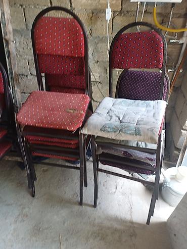 Оборудование для ресторанов, кафе: Kafe/restoran avadanlıqları – paket satılır Tərkib: - Açıq hava üçün — 7