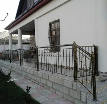 Barmaqlıqlar: 👉 Məhəccər 1-metr 50 azn başlayır Dəmir barmaqlıqlar, pilləkənlər — 12