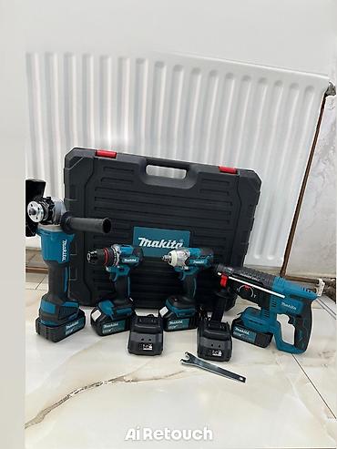 Makita akkumulyatorlu elektrik alətləri dəsti Dəstın tərkibi: - lalafo.az -da Makita akkumulyatorlu elektrik alətləri dəsti Dəstın tərkibi: -