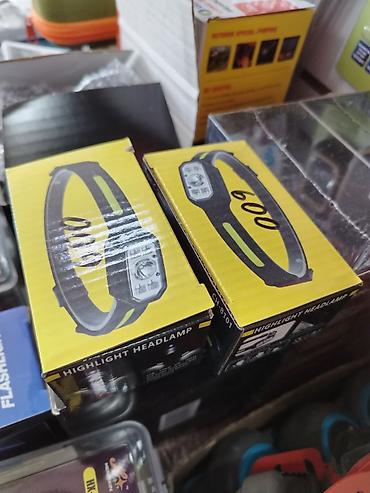 лампа для ноктей: Налобный фонарь Highlight Headlamp (модель CH-8101) - Компактный — 1