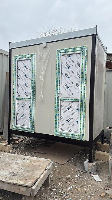 Konteyner Konteyner 2 kabinalı WC konteyneri Kabinaların sayini
