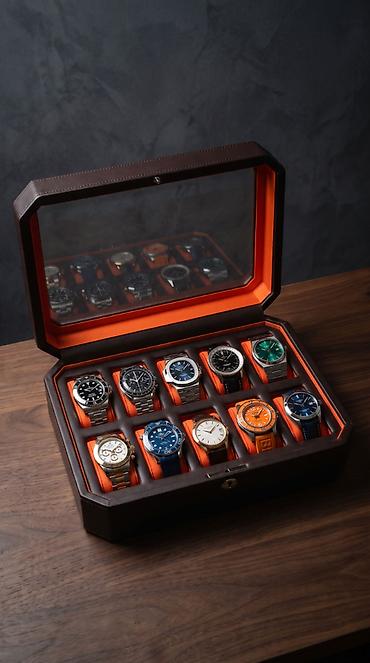 часы casio: Элитная шкатулка WOLF Heritage для 10 часов и аксессуаров (Оригинал — 2