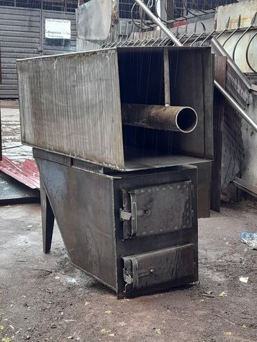 Котлы: Твердотопливный водогрейный котёл с варочной поверхностью Описание: - — 11