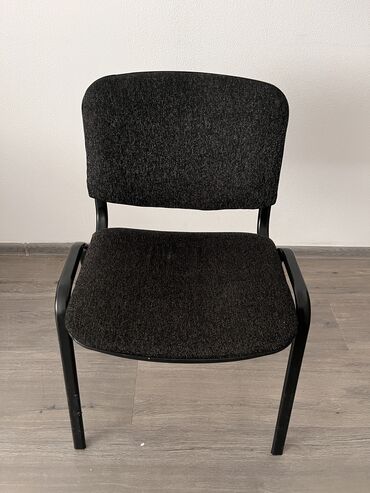 стулья икея: Комплект офисной мебели, Стул, цвет - Черный, Новый