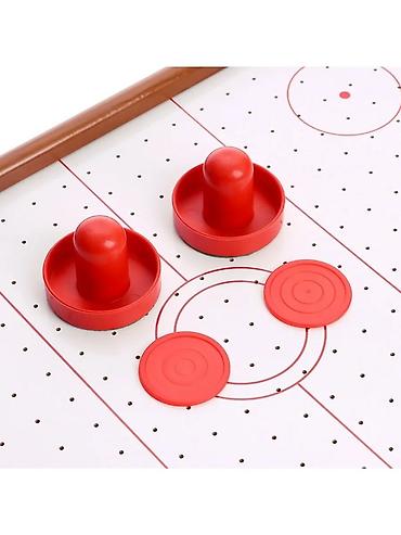 аппараты с игрушками: Настольный аэрохоккей Tabletop Air Hockey - Компактный формат — 6