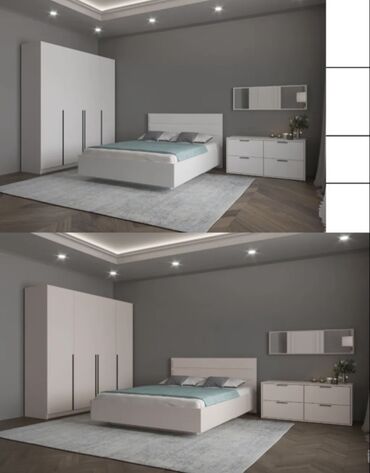 Шкафы для одежды: Шкаф для одежды, Новый, Прямой, МДФ — 19