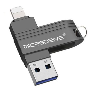 корпус на ноутбук: Флешка MicroDrive® 256Gb для Iphone - OTG Lightning, USB 3.0