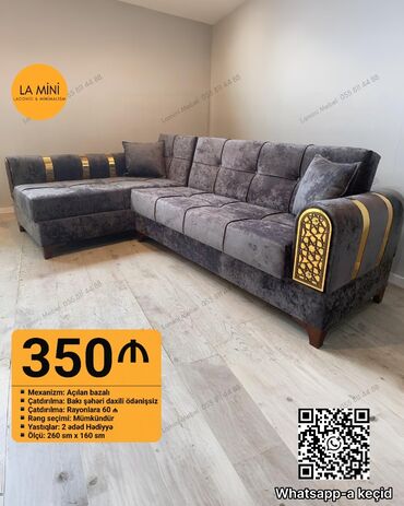 Künc divan, Açılan, Bazalı, Şəhərdaxili pulsuz çatdırılma