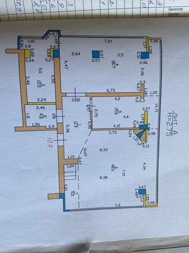 Продажа квартир: 5 и более комнат, 130 м², Индивидуалка, 5 этаж, Дизайнерский ремонт