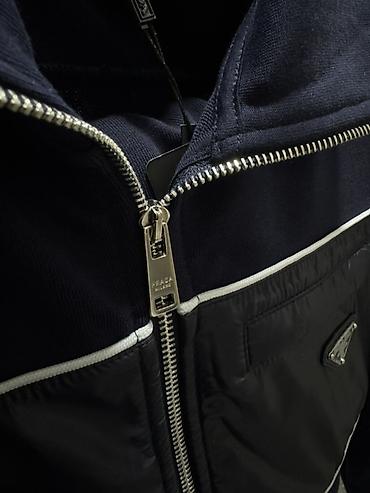 джог: Мужской спортивный костюм, M, L, XL, Prada, Новый, цвет - Синий, Самовывоз — 9