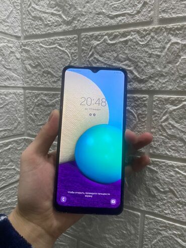 беловодское телефон: Samsung Galaxy A02, 32 ГБ, түсү - Кара, 2 SIM