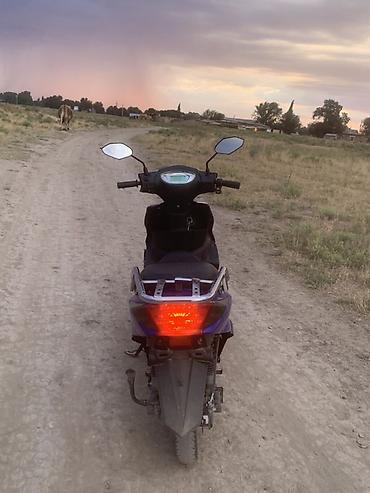 мото зонтик: Электроскутер AUCMA ECO BIKE, синий цвет. Особенности и оснащение: - — 6