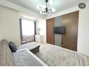 сдается квартира в кара балте: 2 комнаты, 49 м², Кара-Жыгач ж/м 4 этаж — 2
