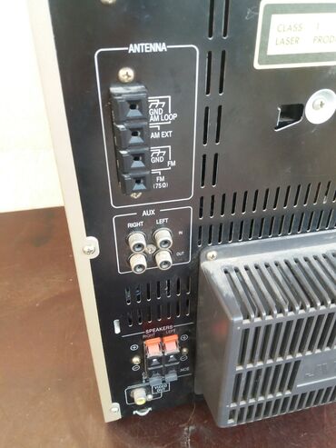 Musiqi mərkəzləri: Jvc musiqi mərkəzi yaponiya istehsalı işlək vəziyyətdə aux qirişi var — 6