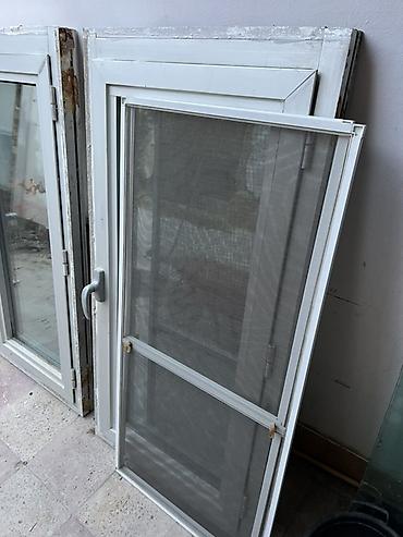 2.el pencere: Məhsul: 2 ədəd boz rəngli Almünun pəncərə - Material: almünun - Şüşə — 3