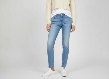 dekatyzowane jeansy: Jeans for women, size S