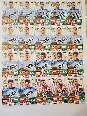 sak qosqu: Futbol kolleksiya kartları dəsti 195 kart - Seriya: Blast Cards — 6