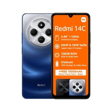 редми 9 t: Xiaomi, Redmi 14C, Новый, 128 ГБ, 2 SIM