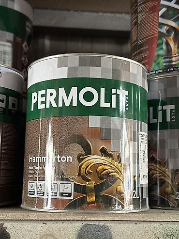 бирюза: Permolit Hammerton — молотковая алкидная краска по металлу — 2