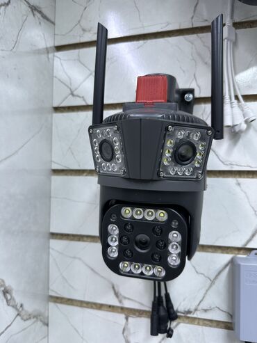 охрана услуги: Камера видеонаблюдения 3в1 с симкартой 4ж и Wifi Уличная внешняя