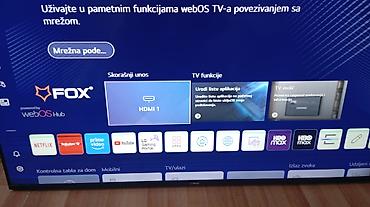 television second hand: TV FOX 55WOS640E - за делове (исправна електроника и осветљење) — 3