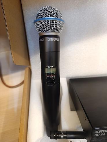 di box: Беспроводная вокальная система Shure QLX-D с ручным передатчиком QLXD2 — 1