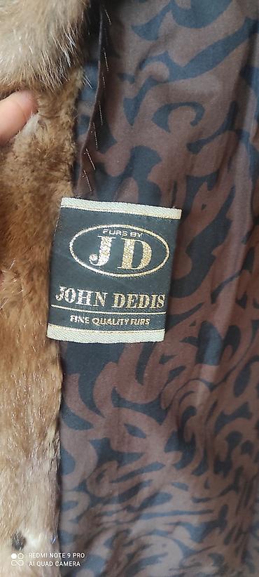 wolt geyim: John Dedis “Furs by JD” qadın kürkü - Material: təbii xəz (şinşilla — 1