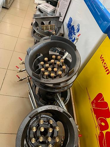 Печи, плиты: Горелка для вока со столом — 12