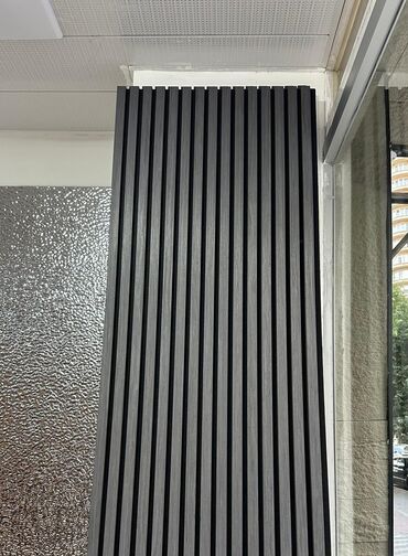 Digər tikinti materialları: Dekorativ divar panelləri – 3D lamel profilli Məhsul təsviri: - — 13