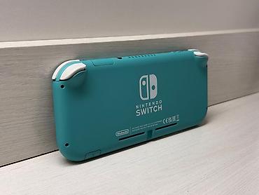 Nintendo Switch (Lite): 🎮 Nintendo Switch Lite — прошитая, полный комплект, в бирюзовой — 1