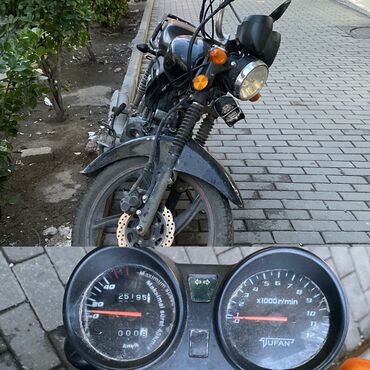 Motosikletlər: Tufan - m50, 50 sm3, 2022 il, 25000 km