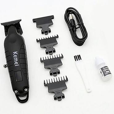 sac tokulməsi: Trimmer Kemei 2293 - 1 Sürətli / 6000RPM / 1200MAH - 180 Dəqiqə / TYPC — 3