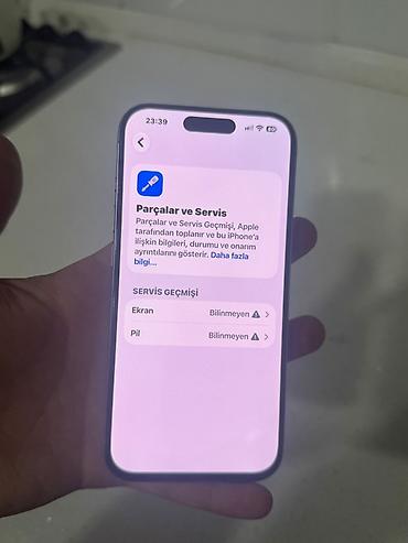 iphone xe: IPhone 15 Pro, 128 GB, White Titanium, Face ID — 7