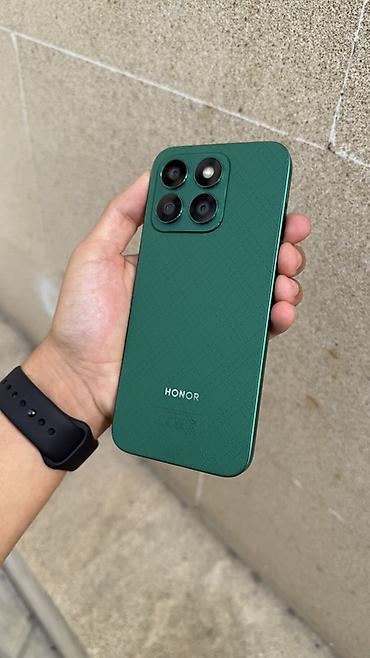 Мобильные телефоны и аксессуары: Honor X8b, 128 ГБ, цвет - Зеленый, Отпечаток пальца, Face ID — 5