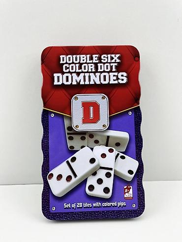 oyunca: №: 9142 Məhsulun adı: Domino Double Six Color Dot A-76 Brend: No Brand — 2