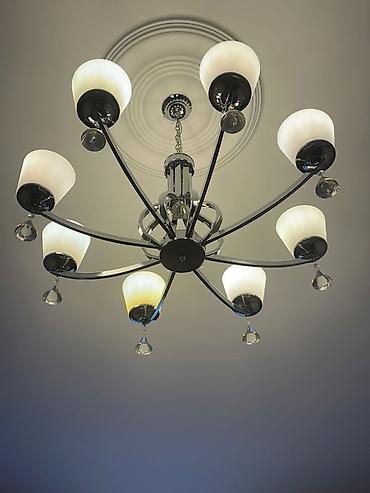 bezek sekilleri: Çılçıraq, 8 lampa, Şüşə — 2