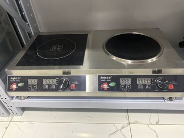 Печи, плиты: Индукционная печь 6 конфорка по 3.5 кВт 4 конфорка по 3.5 кВт 4 — 4