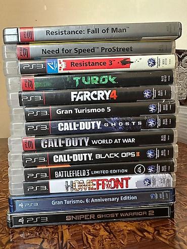 disqi sam: PS3 oyun diskləri kolleksiyası – orijinal qutularlda Butun oyunlarda — 1