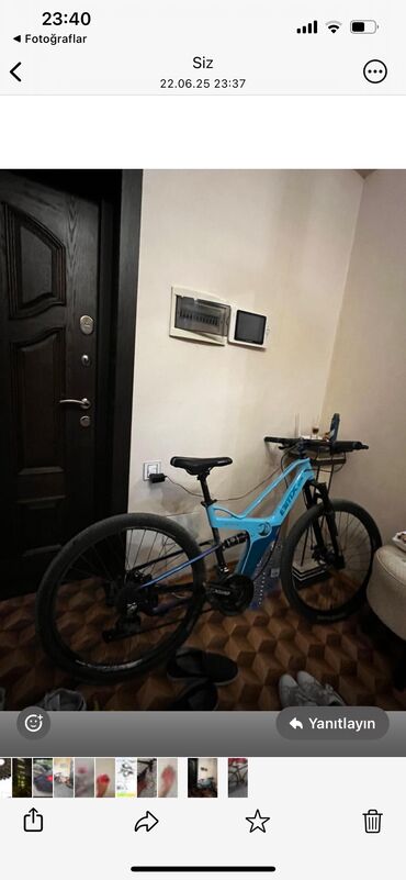 Yeni BMX velosipedi 26", sürətlərin sayı: 27, Ünvandan götürmə