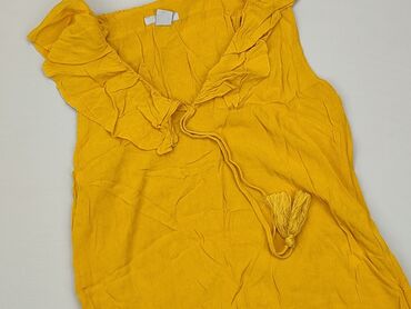 żółte bluzki damskie: Bluzka Damska, H&M, S, stan - Zadowalający