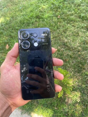 balaca maşın: Poco X6, 256 GB, rəng - Qara, Barmaq izi