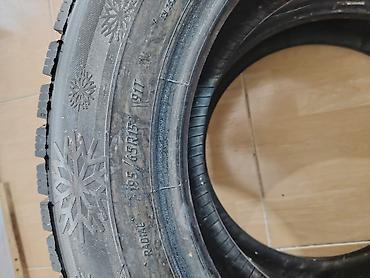 190 disk: KAMA EURO IK-579 qış təkərləri 2 ədəd, az işlənib - Ölçü: 195/65 R15 — 2