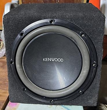 Avtoelektronika: Kenwood bass kolonka (subwoofer) — qutusunda. 1200w - Brend: Kenwood — 1