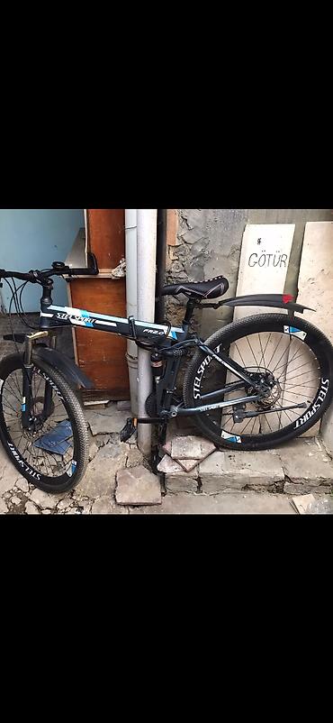 Dağ velosipedləri: Stels Sport FR2.0 dağ velosipedi - Geniş, naxışlı off-road təkərlər – — 1