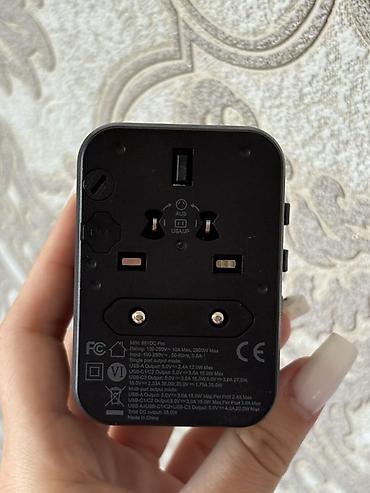Adapterlər: MYX universal səyahət adapteri Alınıb lakin istifadə olunmayıb. - — 5