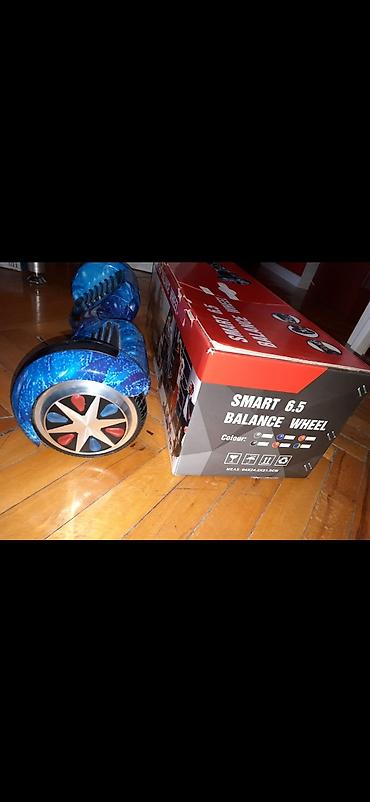 Гироскутеры: SMART 6.5 Balance Wheel hoverboard - Təkər ölçüsü: 6.5" - Rəng: mavi — 1